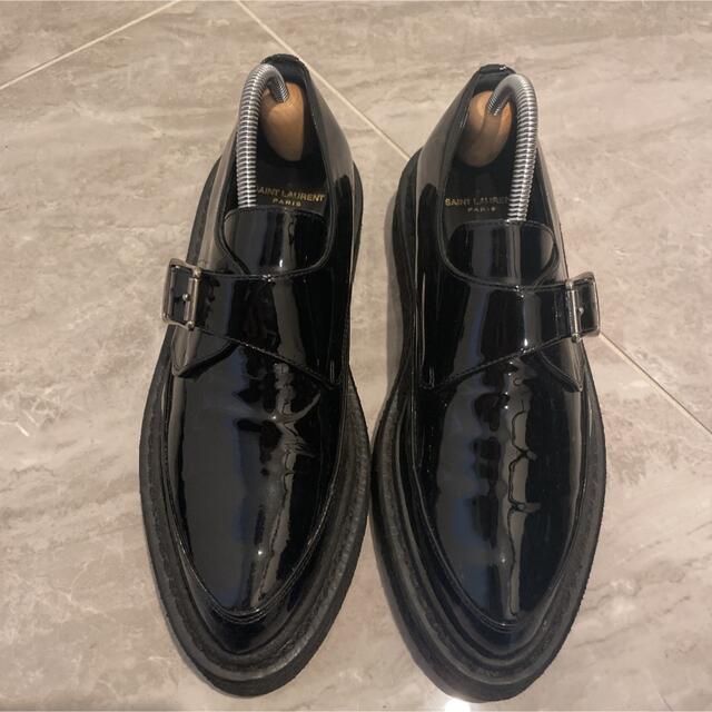 SAINT LAURENT PARIS モンクストラップシューズ