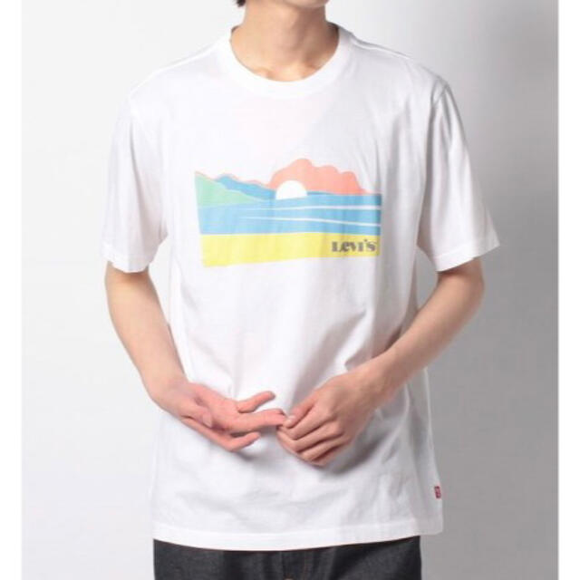 Levi's(リーバイス)の★新品★リーバイス プリントTシャツ ホワイト/S メンズのトップス(Tシャツ/カットソー(半袖/袖なし))の商品写真