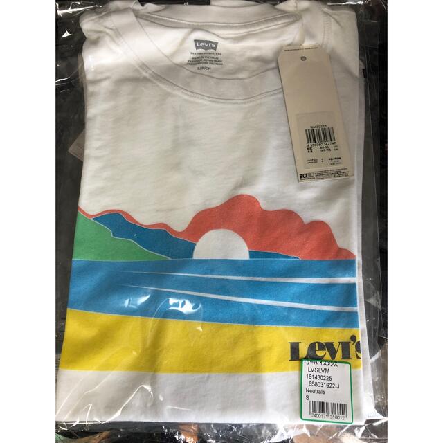 Levi's(リーバイス)の★新品★リーバイス プリントTシャツ ホワイト/S メンズのトップス(Tシャツ/カットソー(半袖/袖なし))の商品写真