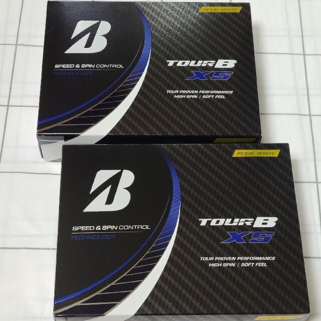 BRIDGESTONE  TOUR B XS パールホワイト 2ダース