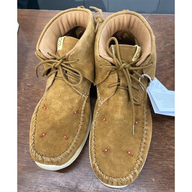 visvim FBT LHAMO-FORK DEER CAMEL9.5/27.5