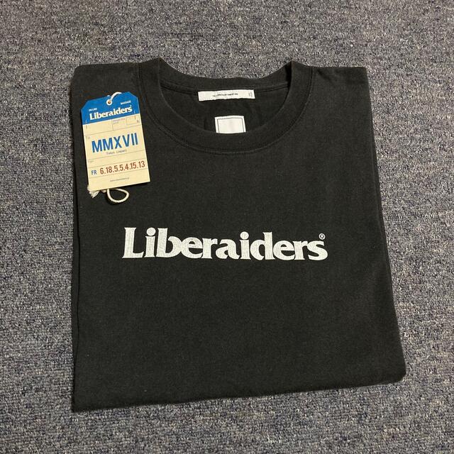 LIBERAIDERS OG LOGO TEE 73601 Black Mサイズ