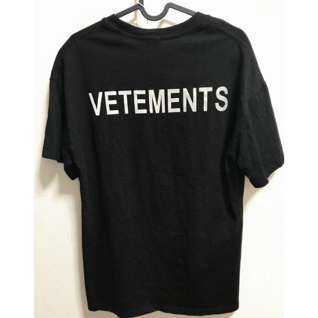 VETEMENT STAFF Tシャツu3000リフレクタープリントu3000Su3000美品 ご ...