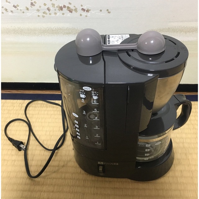 ZOJIRUSHI コーヒーメーカー 珈琲通 (カップ約1から6杯) ステンレスブラウン EC-AJ60-XJ - 4