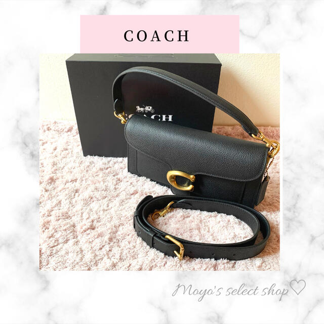 COACH　コーチ　タビー ショルダー バッグ 26 X　黒　ブラック