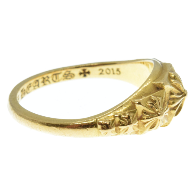 CHROME HEARTS クロムハーツ 22K TINY PYRAMID RING/22K タイニーピラミッド ゴールドリング 4号 国内ギャランティ付き 3