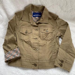 バーバリーブルーレーベル(BURBERRY BLUE LABEL)のBURBERRY  BLUE LABEL デニムジャケット(Gジャン/デニムジャケット)