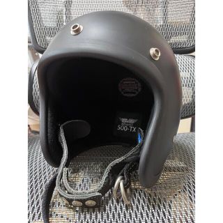 ハーレーダビッドソン(Harley Davidson)のTt&co 500-TX XL-XXL マットブラック　ダブルストラップ　(ヘルメット/シールド)