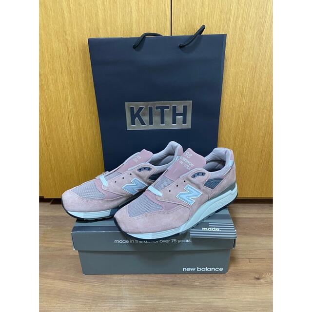 New Balance(ニューバランス)のズボラハンバーグさん専用 KITH / New Balance M998KI1  メンズの靴/シューズ(スニーカー)の商品写真