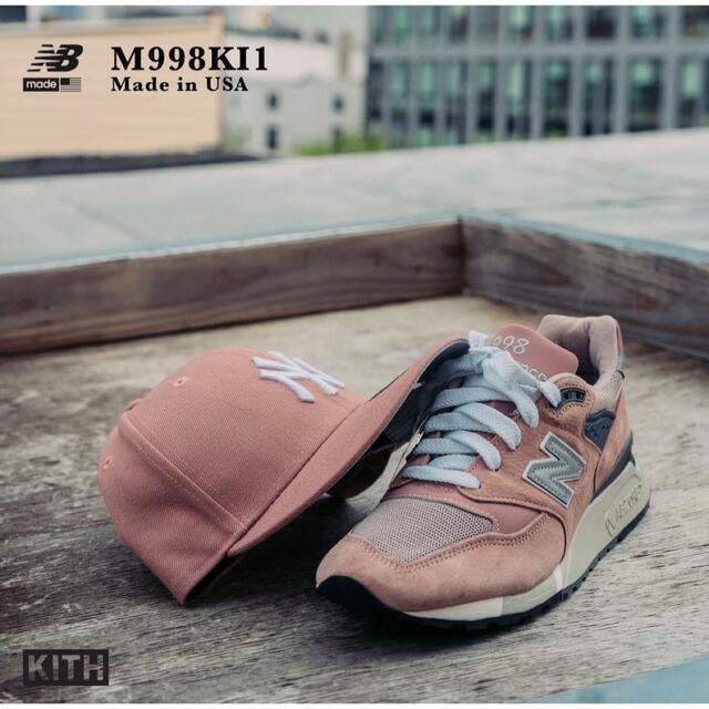 New Balance(ニューバランス)のズボラハンバーグさん専用 KITH / New Balance M998KI1  メンズの靴/シューズ(スニーカー)の商品写真