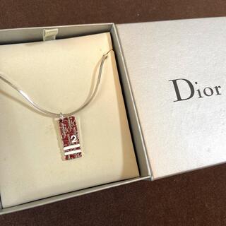 ディオール(Christian Dior) ネックレス（レッド/赤色系）の通販 19点 