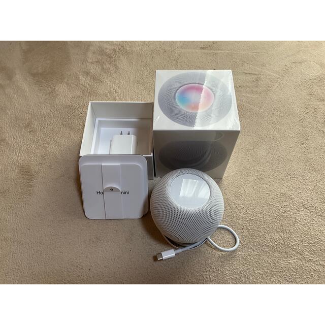Apple(アップル)のAPPLE HomePod mini/ホワイト スマホ/家電/カメラのオーディオ機器(スピーカー)の商品写真