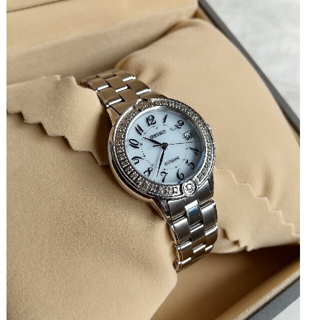 SEIKO - エクセリーヌ プレステージ ライン 電波ソーラー 美品 36P