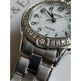 ドイツの SEIKO 美品 36Pダイヤ レディースクォーツの通販 by ペペロン