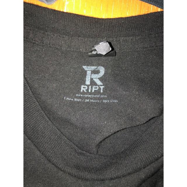 RIPT  IRONFETT Tシャツ ブラック メンズのトップス(Tシャツ/カットソー(半袖/袖なし))の商品写真