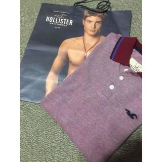 ホリスター(Hollister)の☆ホリスター メンズワンポイントポロシャツ☆Ｓ(ポロシャツ)