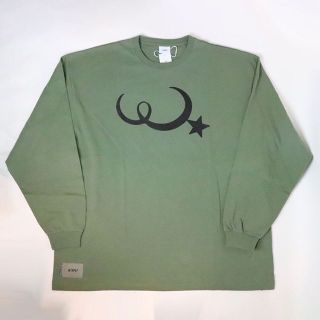 ダブルタップス(W)taps)のWTAPS MOON & STAR / LS Olive Drab サイズ3(Tシャツ/カットソー(七分/長袖))