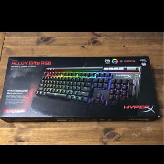 HyperX  ALLOY Elite RGB 茶軸　ゲーミングキーボード(PC周辺機器)