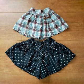 ポンポネット(pom ponette)のポンポネット キュロット 2枚セット 130(パンツ/スパッツ)