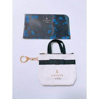 ランバンオンブルー(LANVIN en Bleu)の【お買い得】ランバンオンブルー バッグポーチ おまけ付き!!!!(ポーチ)