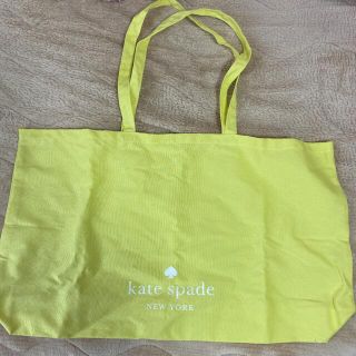 ケイトスペードニューヨーク(kate spade new york)のkatespade  トートバッグ　エコバッグ　レモンイエロー(トートバッグ)