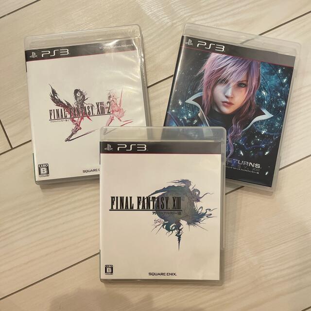 ファイナルファンタジーXIII 3本セット エンタメ/ホビーのゲームソフト/ゲーム機本体(その他)の商品写真