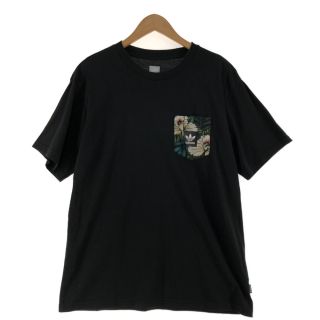 アディダス(adidas)の〇〇adidas アディダス メンズ Tシャツ サイズO ブラック(Tシャツ/カットソー(七分/長袖))