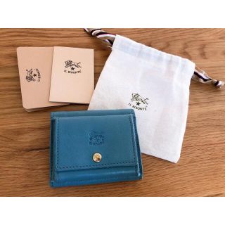 イルビゾンテ(IL BISONTE) 財布(レディース)(ブルー・ネイビー/青色系 ...