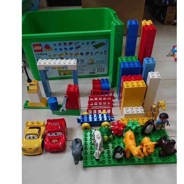 Lego(レゴ)のLEGO レゴ デュプロ 楽しいどうぶつえん 7618 カーズ セット キッズ/ベビー/マタニティのおもちゃ(知育玩具)の商品写真