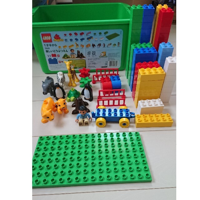 Lego(レゴ)のLEGO レゴ デュプロ 楽しいどうぶつえん 7618 カーズ セット キッズ/ベビー/マタニティのおもちゃ(知育玩具)の商品写真