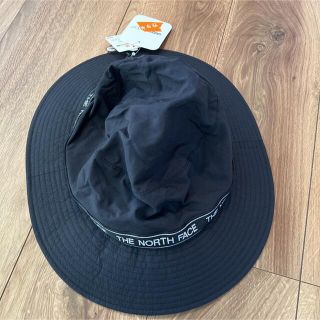 ザノースフェイス(THE NORTH FACE)の新品　ノースフェイス　レタードハット　ブラック　Lサイズ(ハット)