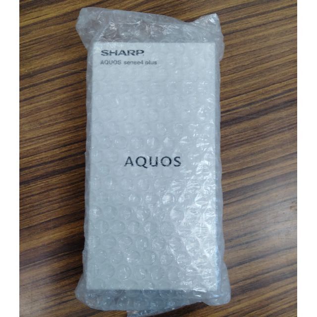 新品★ SHARP AQUOS sense4 plus ホワイト SH-M16