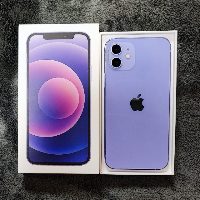 iPhone12 64GB Purple SIMロック解除済み