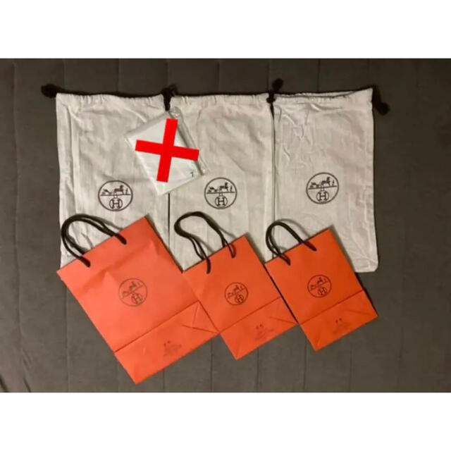 HERMES - HERMES(エルメス)靴用保存袋・紙袋・引き出し型靴用 HERMES - HERMES(エルメス)靴用保存袋・紙袋・引き出し型靴用