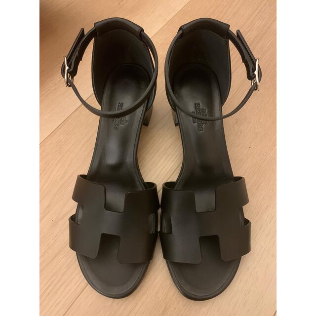 Hermes - HERMES エルメス ストラップサンダル 37 オラン の通販 by