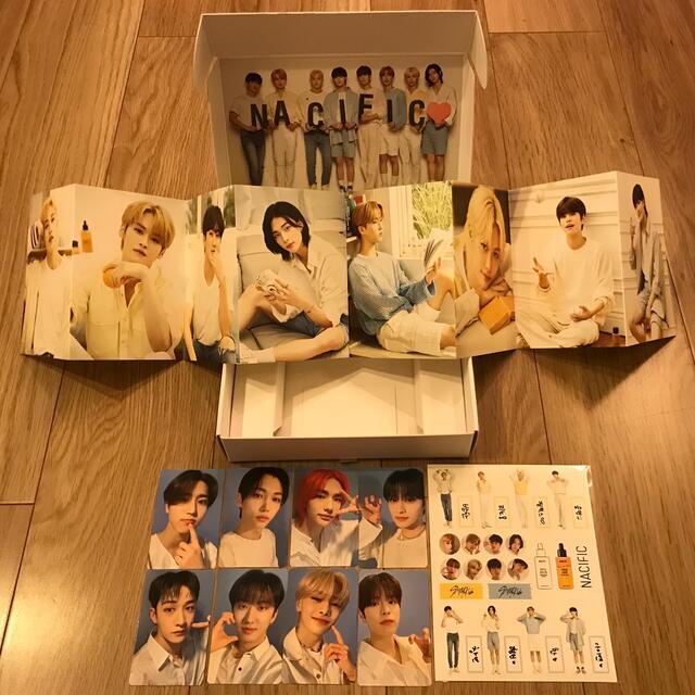 Stray Kids(ストレイキッズ)のstraykids ナシフィック nacific トレカ コラボセット エンタメ/ホビーのCD(K-POP/アジア)の商品写真