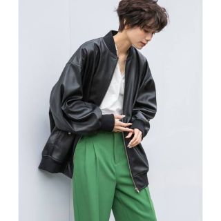 JEANASIS - フェイクレザージャケットの通販 by ???'s shop