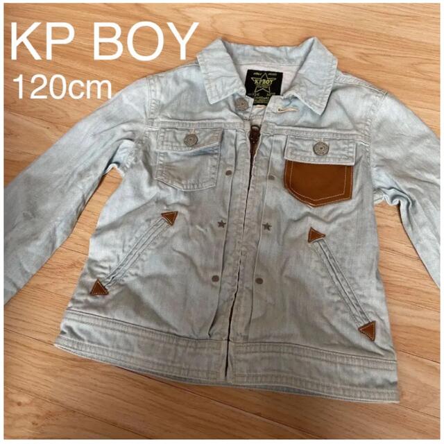 KP(ニットプランナー)のKP BOY  120cm Gジャン デニムジャケット キッズ/ベビー/マタニティのキッズ服男の子用(90cm~)(ジャケット/上着)の商品写真