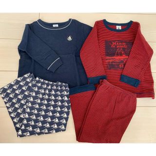 プチバトー(PETIT BATEAU)のプチバトーパジャマ2着セット(パジャマ)