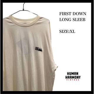 FIRST DOWN ファーストダウン long sleeb ロンT 新品(Tシャツ/カットソー(七分/長袖))