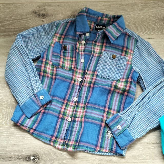 GAP Kids(ギャップキッズ)の120-130 長袖　半袖　4枚セット キッズ/ベビー/マタニティのキッズ服男の子用(90cm~)(Tシャツ/カットソー)の商品写真