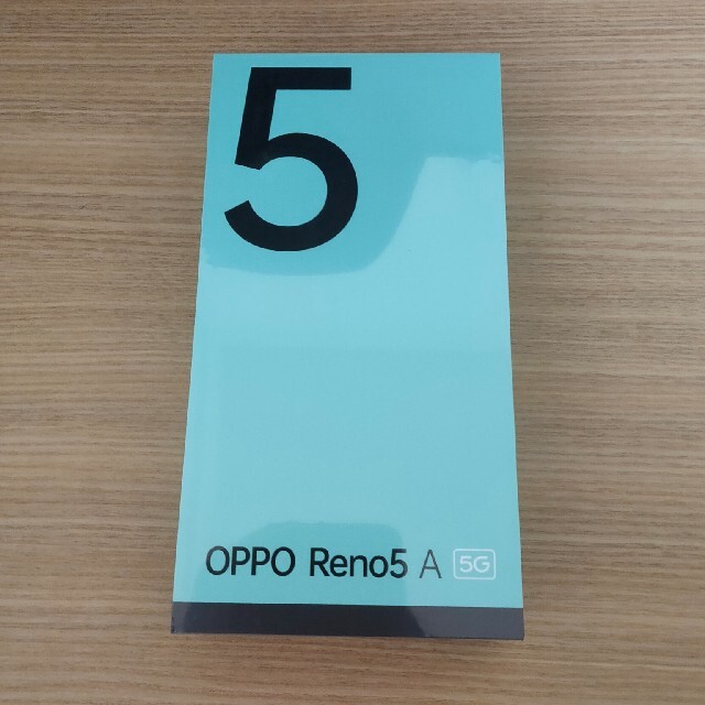 新品未開封 OPPO Reno 5A シルバーブラック SIMフリー