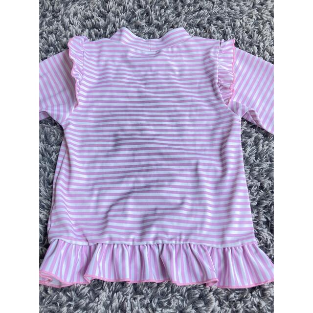 しまむら(シマムラ)の美品　バースデイ　ラッシュガード100cm キッズ/ベビー/マタニティのキッズ服男の子用(90cm~)(Tシャツ/カットソー)の商品写真