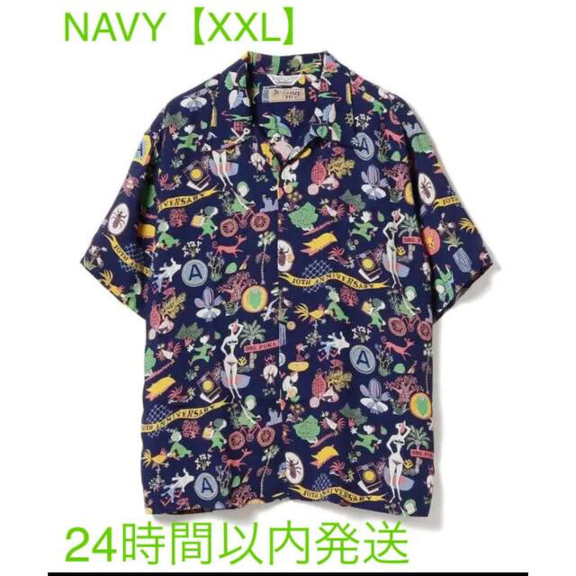 SUN SURF"ONE PUKA PUKA" Aloha Shirt(XXL)