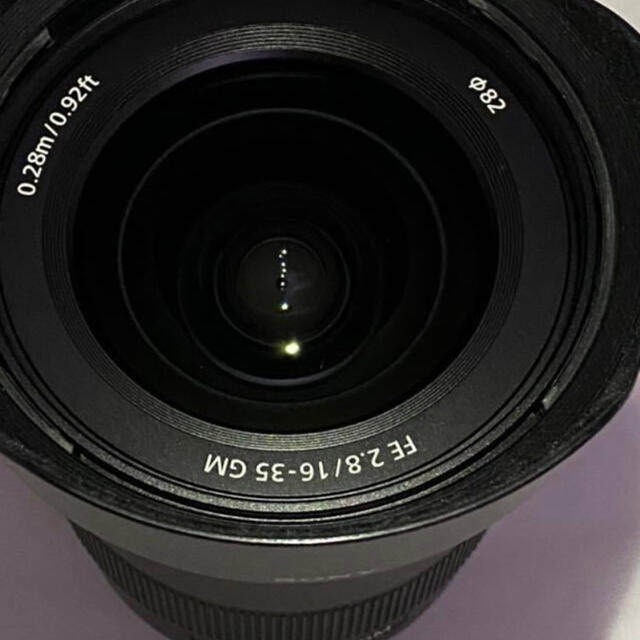 SONY(ソニー)のFE 16-35mm F2.8 GM 付属品完備 NDフィルタ付き スマホ/家電/カメラのカメラ(レンズ(ズーム))の商品写真
