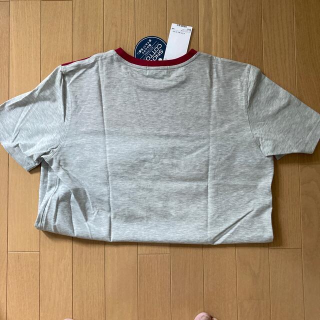 Crocodile(クロコダイル)の⭐️クロコダイル   デザインTシャツ　グレー/レッド　L メンズのトップス(Tシャツ/カットソー(半袖/袖なし))の商品写真