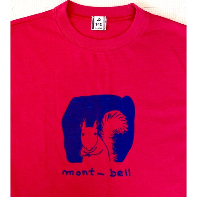 mont bell(モンベル)の【美品】★モンベル★mont-bell★半袖Tシャツ★140 キッズ/ベビー/マタニティのキッズ服男の子用(90cm~)(Tシャツ/カットソー)の商品写真