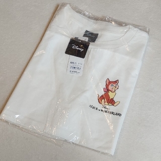 ジーユー(GU)のGU ジーユー グラッフィックT(ノースリーブ) Disney ホワイト(Tシャツ(半袖/袖なし))