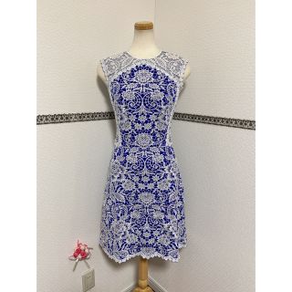 タダシショウジ(TADASHI SHOJI)の超希少 2 Tadashi Shoji タダシショージ BN26052LN(ひざ丈ワンピース)