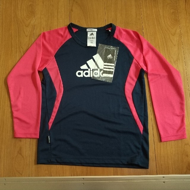 adidas(アディダス)のadidas 長袖 シャツ キッズ/ベビー/マタニティのキッズ服男の子用(90cm~)(Tシャツ/カットソー)の商品写真